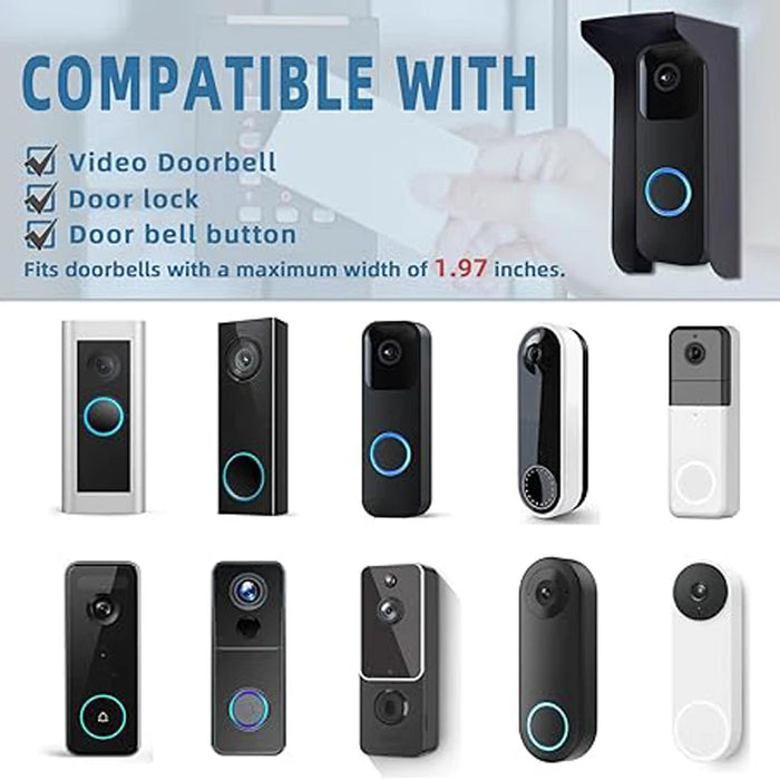 Smart Doorbell Rain Cover