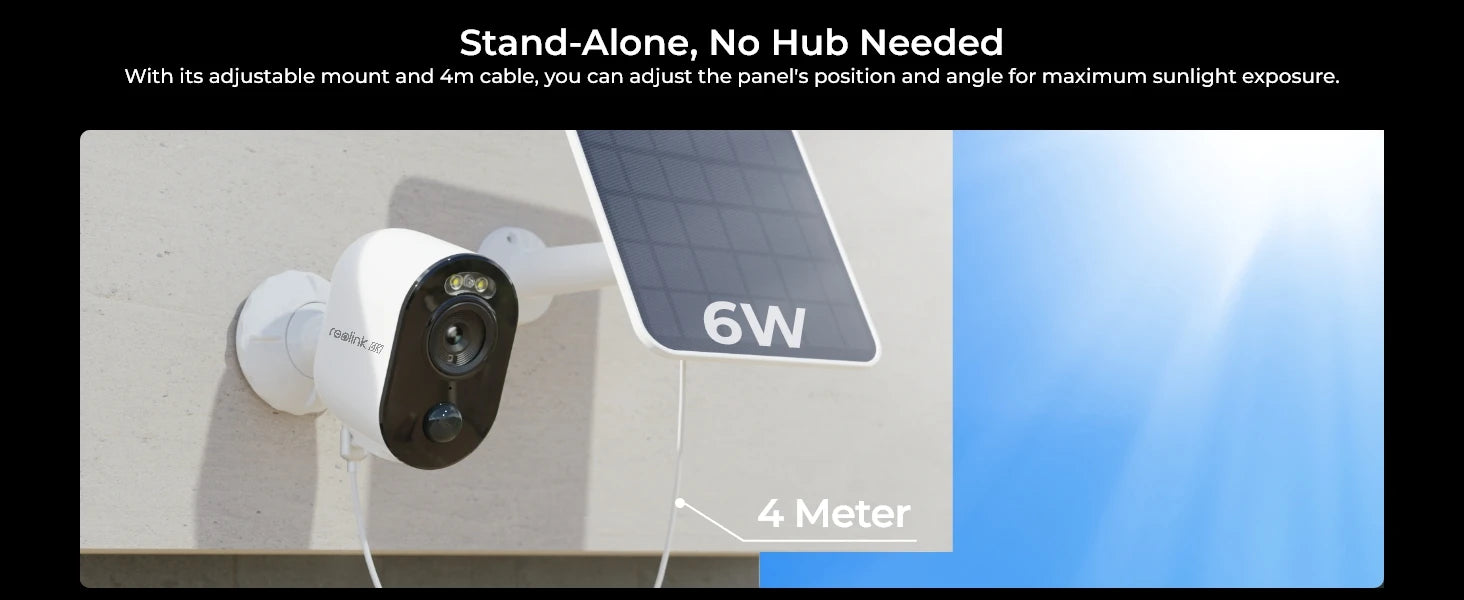 Solar Powered Wireless Security Camera