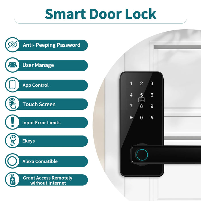 Smart Door Lock with Code Passcode