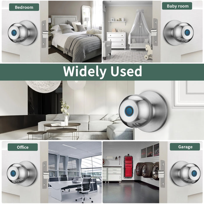 Smart Fingerprint Door Lock For Bedroom